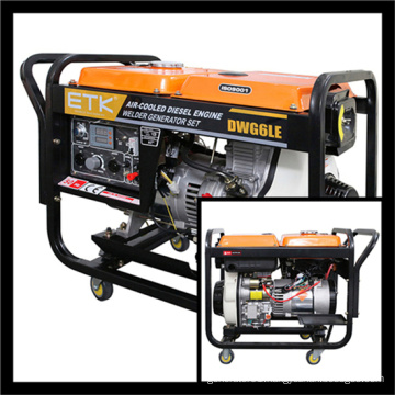 2.5/4.6kw Diesel Welder Generator with Excellent Silencers